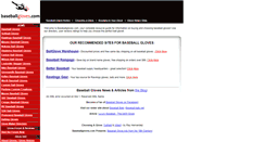 Desktop Screenshot of baseballgloves.com